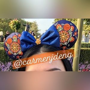 Disney Epcot Pavilion Norway Minnie Mouse Ears Headband